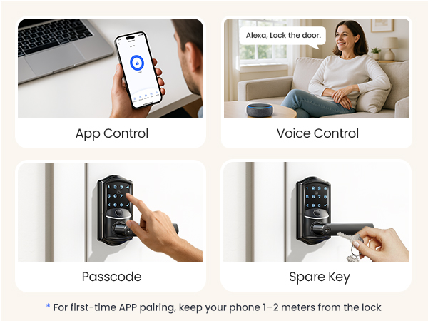 keyless entry door lock
