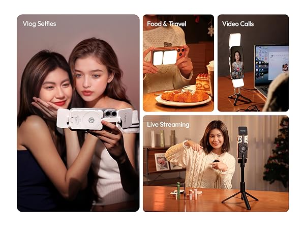 Portable and versatile—perfect for street photography and live streaming.