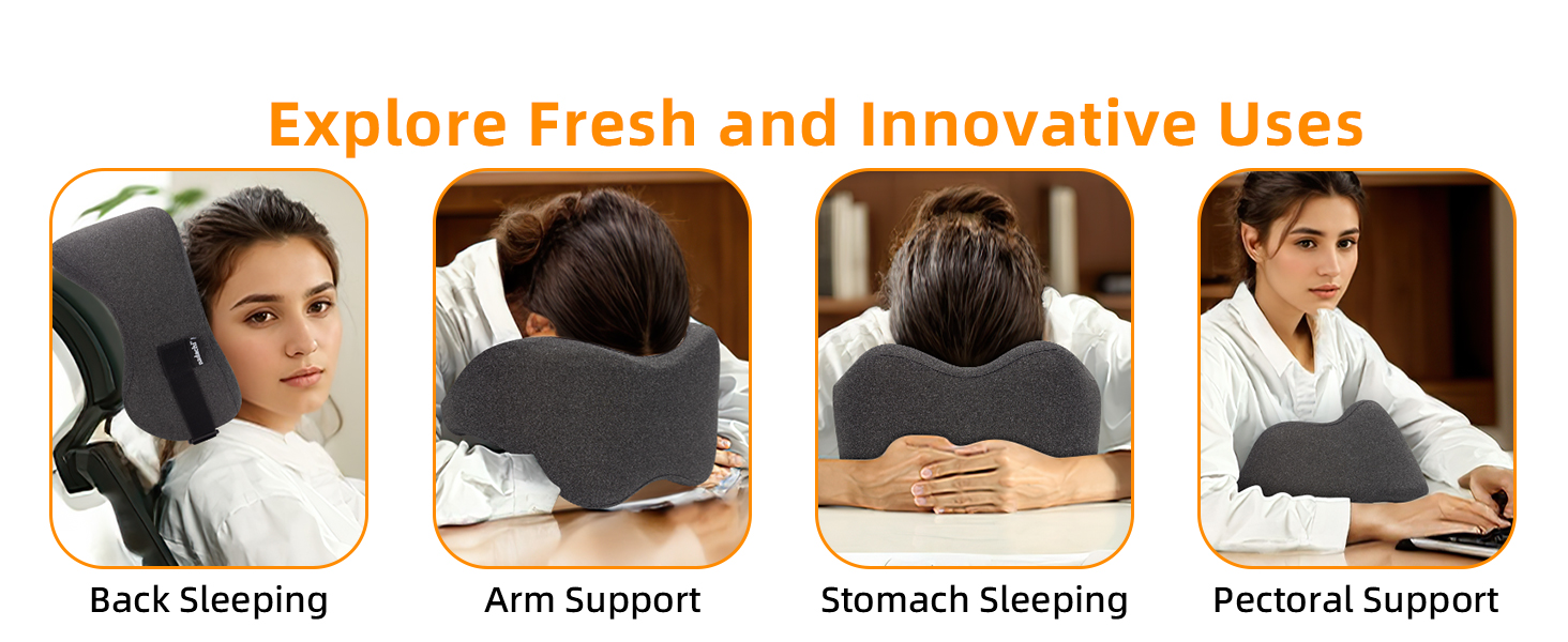 Neck Pillow Airplane Travel Set Pure Memory Foam Travel Neck Plane for Long Flights Essentials