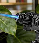 SAMNIU Butane Torch Lighter, Adjustable Windproof Jet Flame, with Safety Lock, Multi-purpose Ligh...