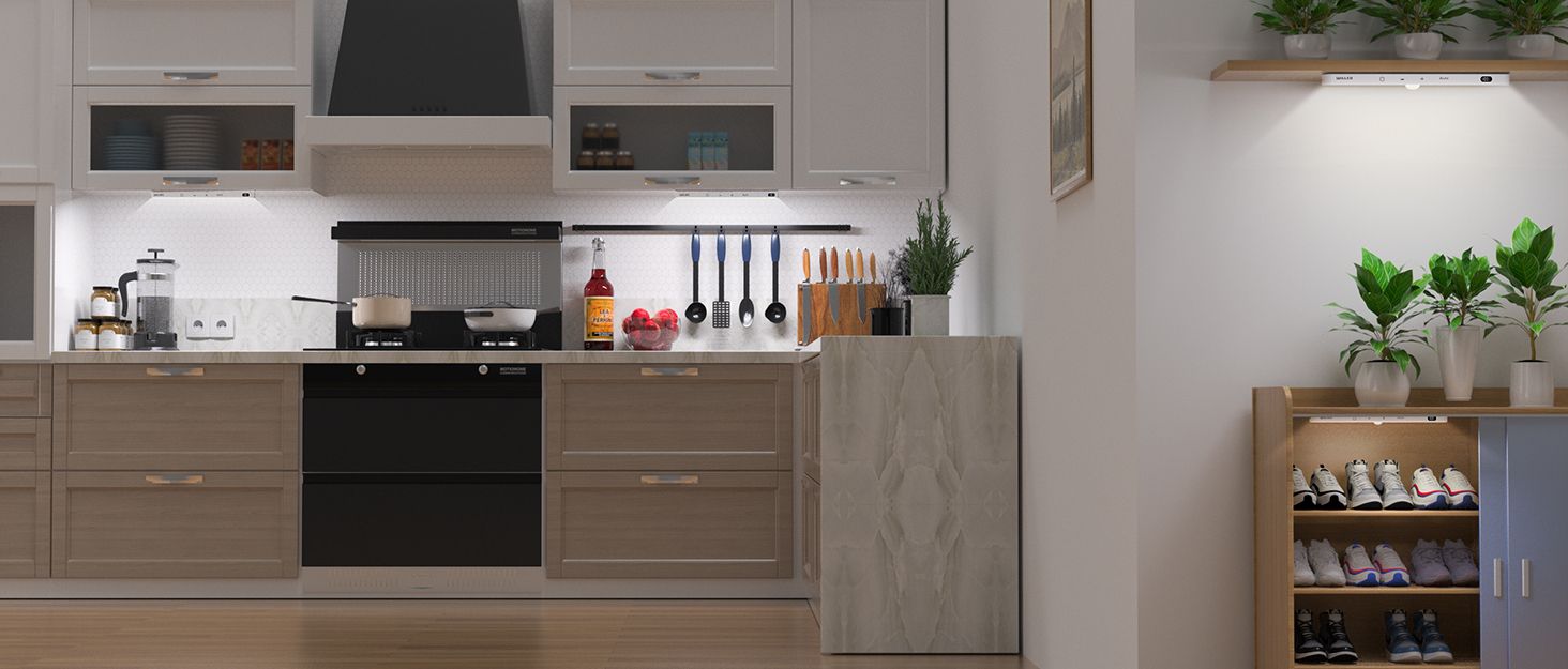 closet lights motion sensored