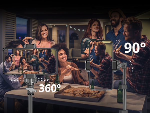 iphone tripod with light