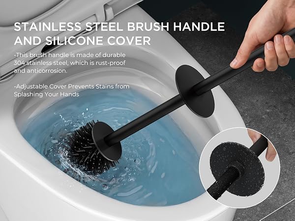 toilet brush for bathroom