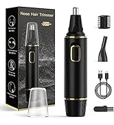 XOOMRSCP Nose Hair Trimmer for Men, 2023 Painless USB Rechargeable Nose Hair Trimmer, Ear and Nos...