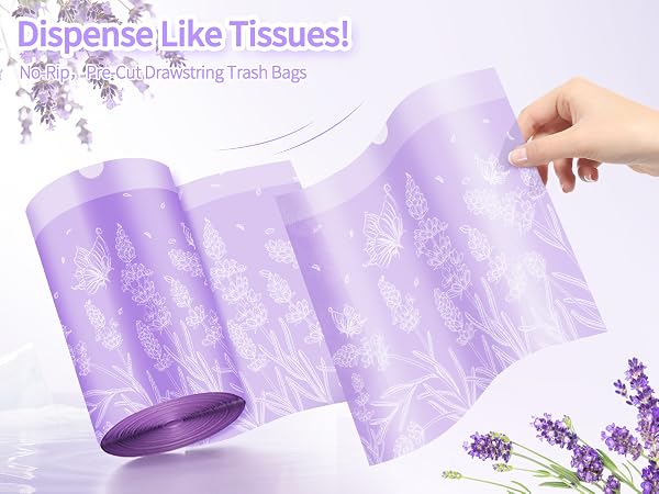 small bathroom trash bags