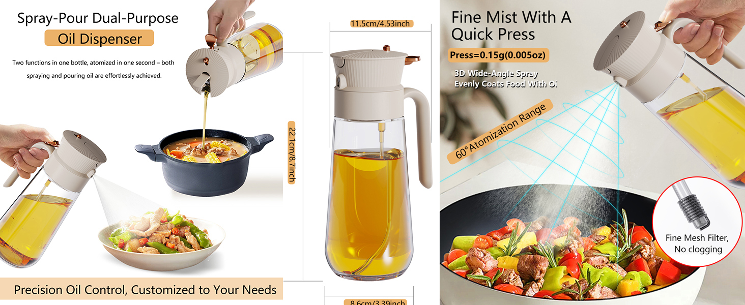 oil sprayer for cooking