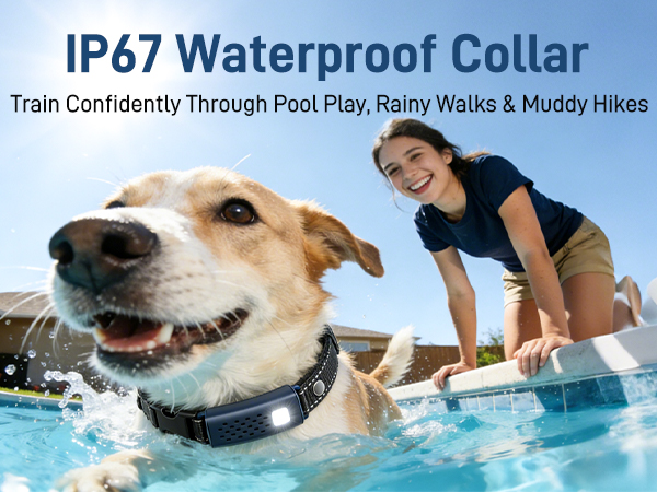 IPX67 waterproof collar