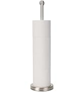 Songtec Toilet Paper Holder Stand with Reserve, Floor Standing Tisse Roll Holder for 4 Rolls, Com...