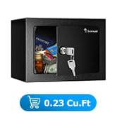 Bonsaii Safe Box with Key Lock