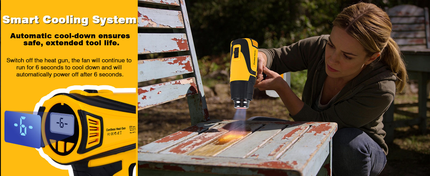 cordless heat gun
