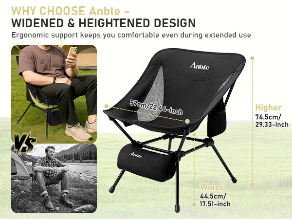 portable camping chair