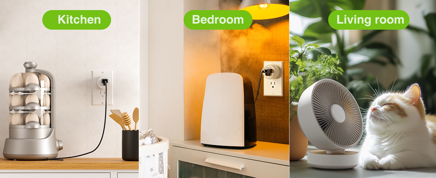 GHome Smart Plug,WiFi Smart Plugs