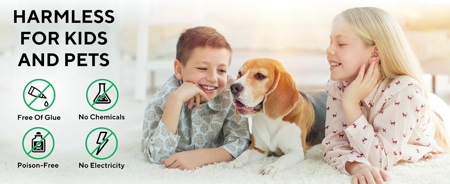 Harmless for kids and pets