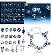Naler Christmas Jewelry Advent Calendar 2024, Christmas Countdown Calendar Jewelry Kit for Women ...