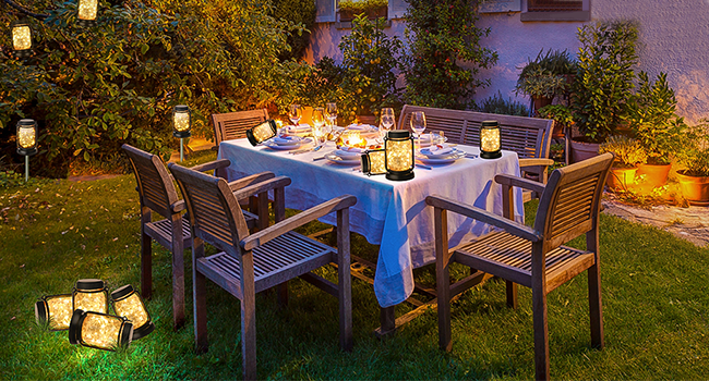 solar lanterns outdoor waterproof
