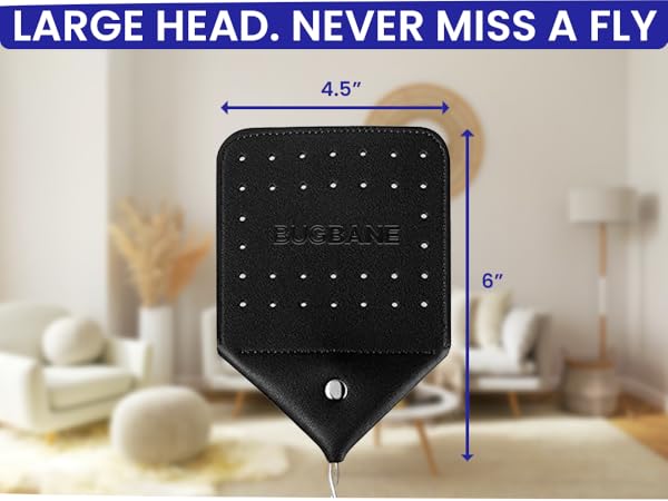 Flyswatters heavy duty long handle with hanging loop. Fly swatters manual
