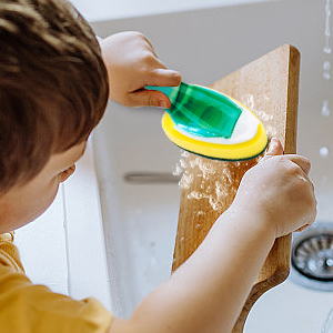 dishwashing sponge