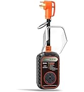 EyGde 50 Amp to 30 Amp RV Adapter with Surge Protector - Upgraded Patented NEMA 14-50P Male to TT...