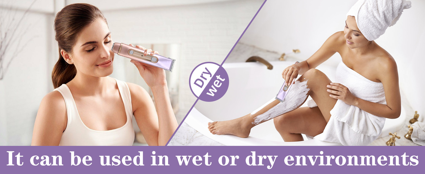 Wet and Dry Use Body Trimmer for Home
