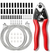 mankk 73PCS Universal Bike Brake Cable Kit and Housing Replacement Kit Stainless Steel Bike Cable...
