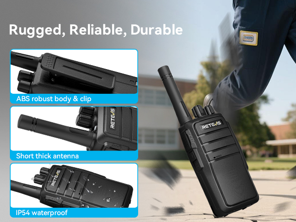 Rugged walkie talkies