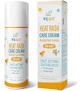 Heat Rash Care Cream for Babies | Prevents Prickly Heat, Sweat Rashes, Eczema & Skin Inflammation...