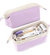 MAMUNU Pencil Case Wide-Open, Big Capacity Pencil Case, Pencil Case Pouch Large, Portable Pencil ...
