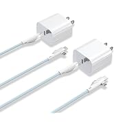 iAXBi Phone Charger 2 in 1, 20W 6FT USB C Fast Wall Charger for iPhone and iPad All Series, Max 6...