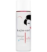 Kojie San Dual Action Cleanser and Toner, Deep Cleansing Toner, Gentle Exfoliating, and Helps Red...