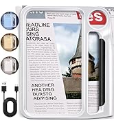 JARLINK 5X 10X Large Magnifying Glass for Reading, Rechargeable Magnifier with 3 Light Modes, 48 ...