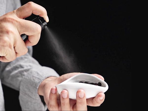 dosing cup rdt spray bottlee bowl vessel single dose puck prep tray