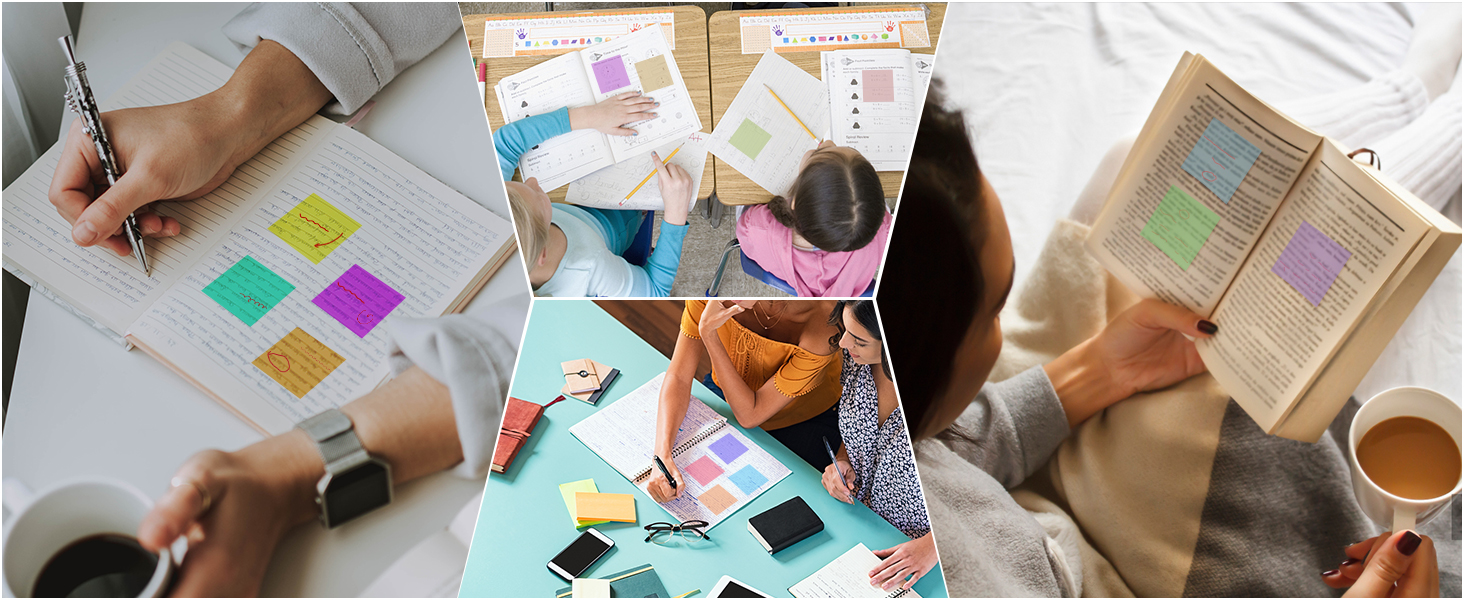 School Supplies Transparent Sticky Notes