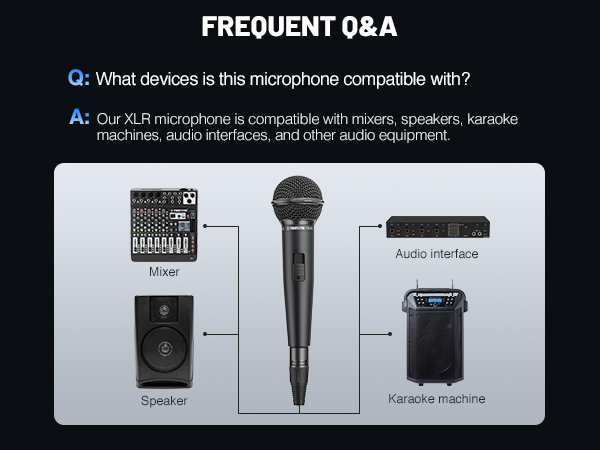 Phenyx Pro Dynamic Vocal Microphone PM-25S