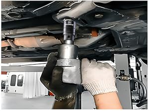 Constructed from hardened chrome vanadium alloy steel to withstand high torque wind gun strikes