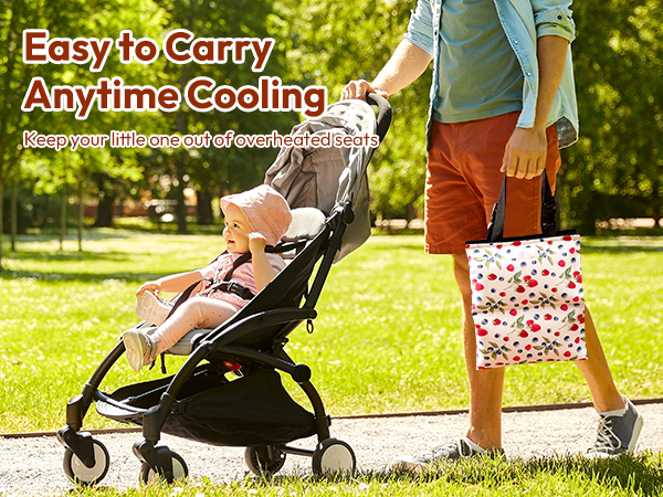 stroller seat cooler pad