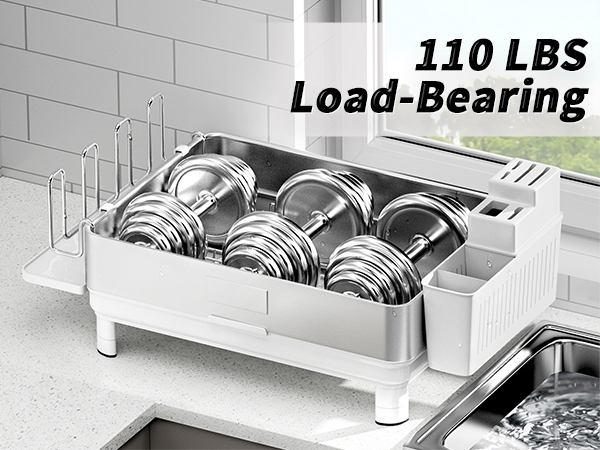 extra large dish drying rack