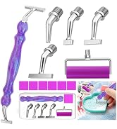 Diamond Art Pens Tools Diamond Painting Accessories Kits with Screw Metal Tip Roller Diamond Pain...