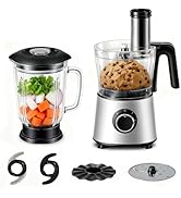 NEWBULIG Food Processor 2 Cup, Electric 1.5L Food Chopper for Meat, Vegetables, Dough, Puree, Shr...