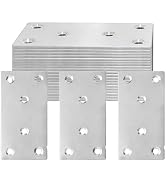 20Pack Stainless Steel Flat Bracket Mending Plate,Stainless Steel Mending Joining Plates,Heavy Du...