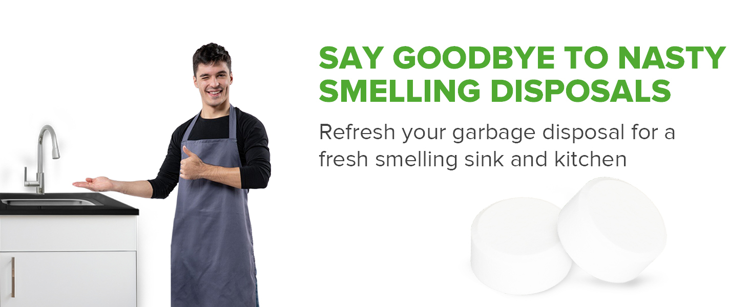renuv garbage disposal cleaner and deodorizer