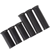 2pcs Black Bike Long/Short Handlebar Grips for Twising Shifter, Shockproof Anti Slip MTB Parts, C...