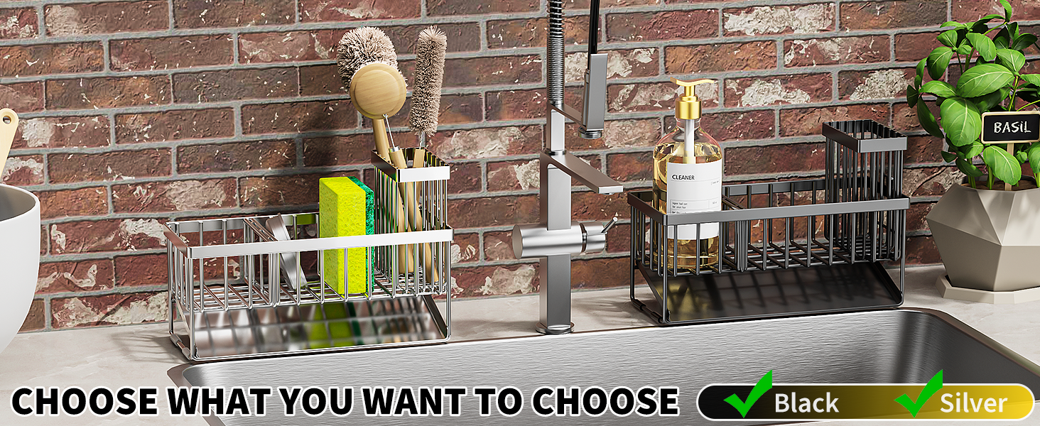sponge holder for kitchen sink