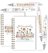 Wxiben Occupational Therapy Gifts for Women - 6 Pcs OT Spiral Notebook Journal with Ballpoint Pen...
