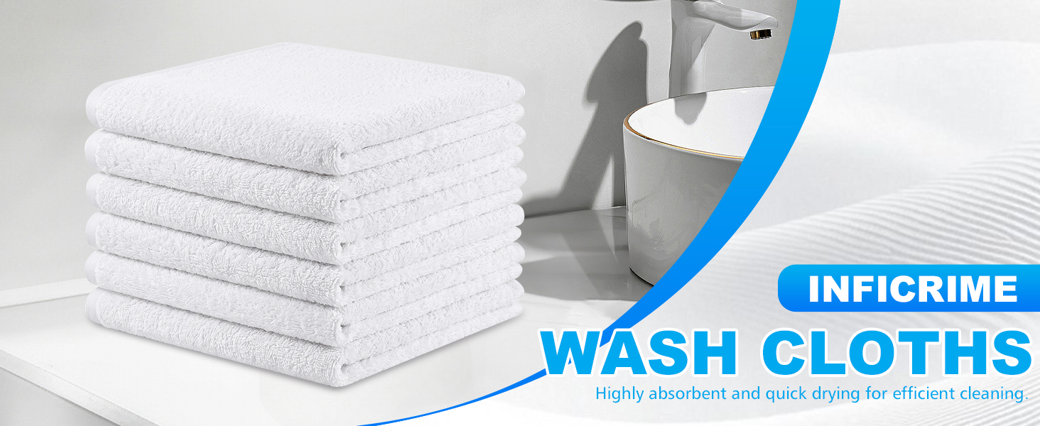 100% Cotton Wash Cloth