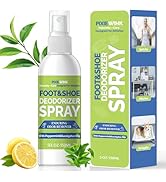 PIXIEWINK Foot & Shoe Deodorizer Spray, 5 fl.oz Instant Odor Eliminator for Smelly Shoes & Feet -...
