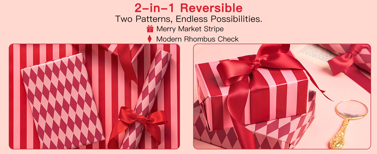 Reversible Wrapping Paper