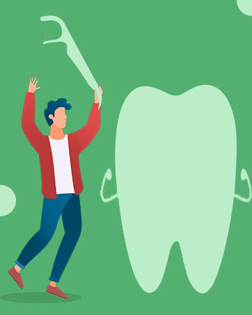 Flosser for braces