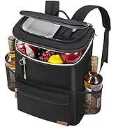 Voova Backpack Cooler Insulated Waterproof Leakproof Cooler Back Pack, Portable Soft Sided Cooler...