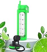 insulated water bottle with straw water bottles glass water bottles water bottle with time marker