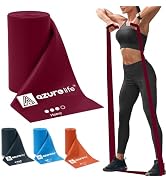 A AZURELIFE Professional 8 Yard Bulk Resistance bands Rolls or 5 ft. Long Non-Latex Elastic Exerc...